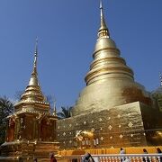 チェンマイ一格式の高い寺院