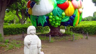 Spacious lawn park, one of the best spots for the first sunrise in Yokohama