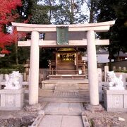 豊臣秀吉の命で八坂神社の境内に遷座