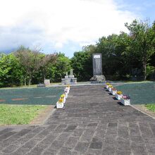 会津藩士の墓(北海道利尻町)