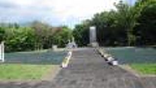 会津藩士の墓(北海道利尻町)