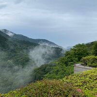 エクシブ箱根離宮　中庭からの眺め