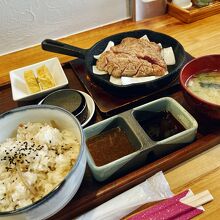 豚ステーキセット