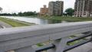 一部の場所からは、岡崎城を眺めることが可能でした