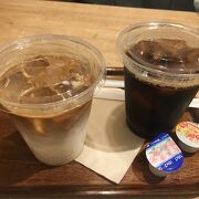静岡駅内の喫茶店