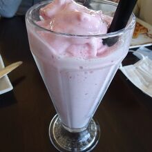 いちごのシェーク