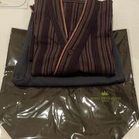 室内着、大浴場へのトートバッグ