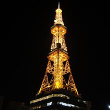 さっぽろテレビ塔の夜景