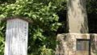 駐車場の裏側にありました