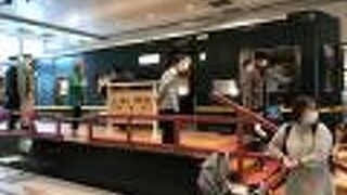 トワイライトエキスプレス？の実物大の模型がありました。