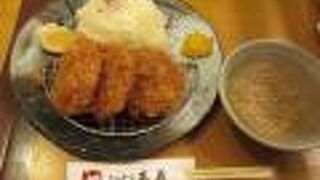 札幌駅deとんかつ