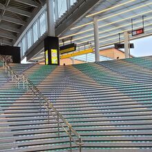 ホームからの景色