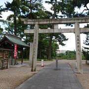 観光客のみならず、地元の方にもなじみのある神社