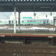 室蘭線に新車が入りました