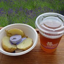 上富良野産男爵いものラベンダーバター＆ラベンダーティー