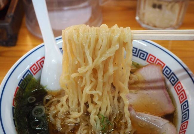 白河ラーメンとビール