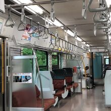 同じく車内の様子