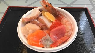 新鮮な海鮮に大満足