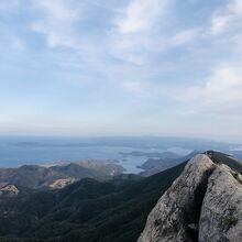 頂上から