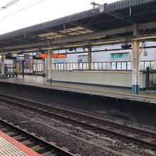 中央線は停まらない阿佐ヶ谷駅！