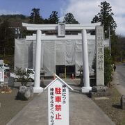 護国神社近く