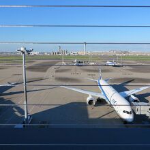 飛行機好きには、これだけで素晴らしい時間です