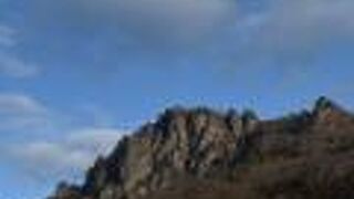 見える山容がカッコいい