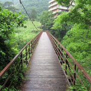 風情ある吊り橋