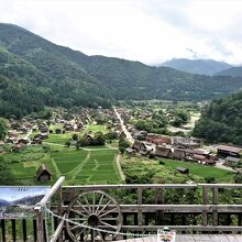 すばらしい白川郷の展望