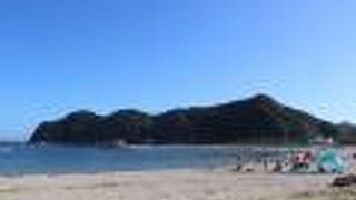 上総興津駅から歩いて５分ほどのビーチ