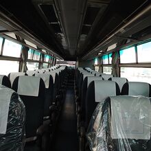 座椅子の配列はこうなってます。