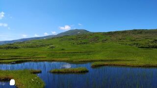 石畳の登山道が続く信仰の山