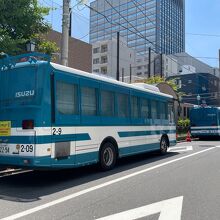 聖火リレーで閉鎖されたグランド周辺