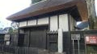 大名領の代官屋敷としては都内唯一の存在