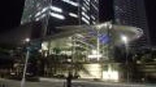 鳴り物入りで造られた街のわりには人が少なく静かな印象