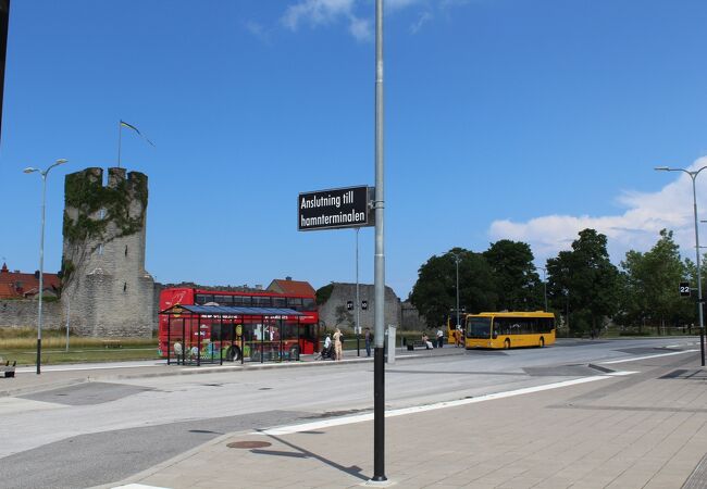 Ljugarnへバスで行きました。