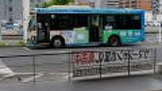 佐賀駅の隣にあるバスターミナル