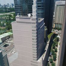 帝国ホテル高層階からの眺め