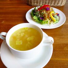 前菜とスープ / Appetizer and Soup