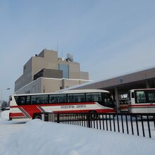 岩見沢バスターミナルのいわみざわ号