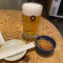 筋トレ生ビール