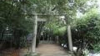 平城京跡の北側に鎮座