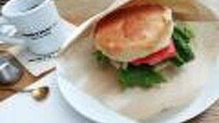 ゆっくりとモーニングを楽しみました