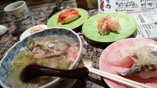 大満足の回転ずし