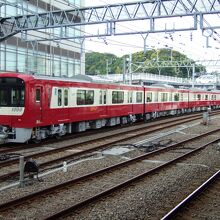 金沢文庫駅で新車が見られました
