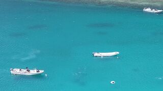 天気によって海の色が変わる