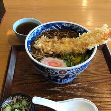 天ぷらそば1375円！