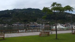 ここからの眺めは最高