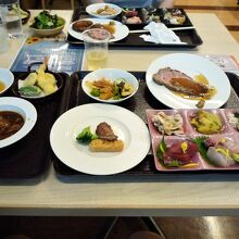 夕食でいただいて料理