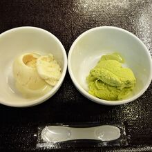 デザートはハーゲンダッツのアイス！